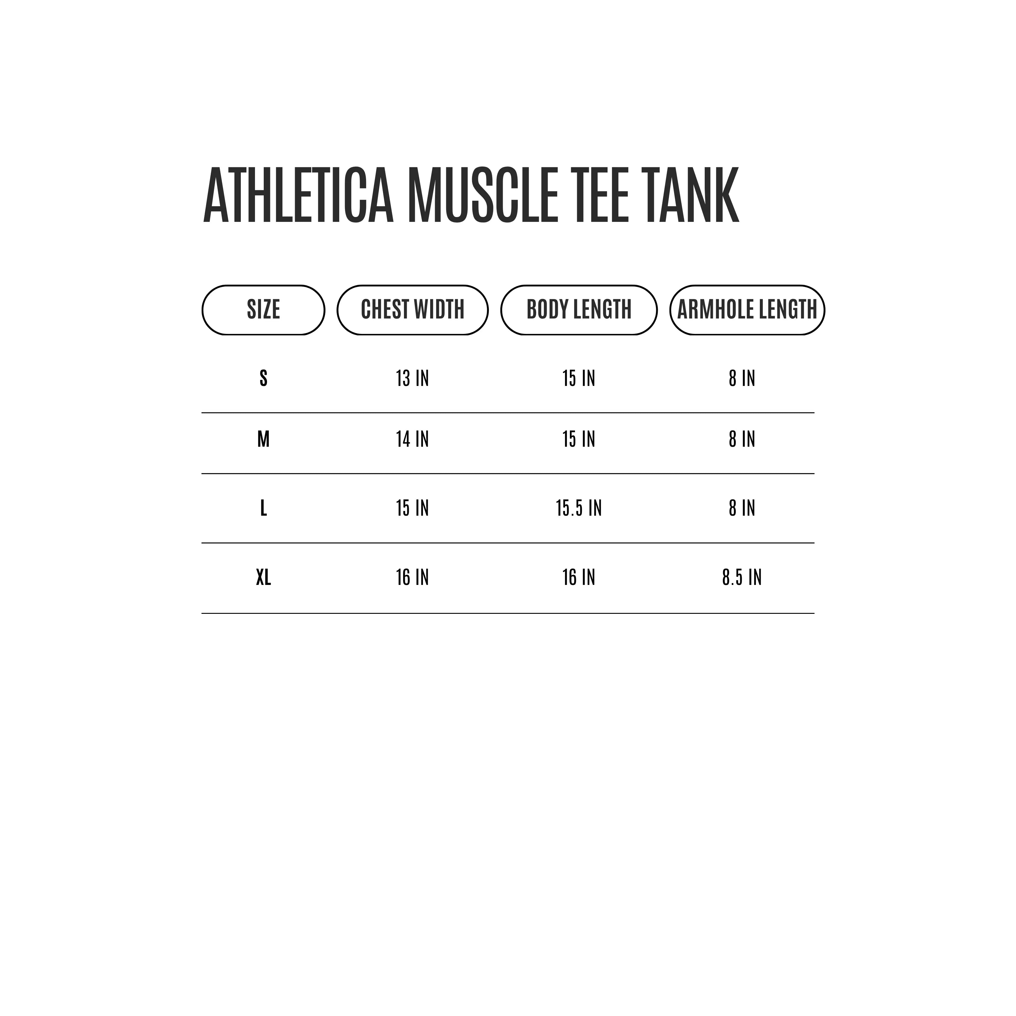 Athletica Muscle Tee Tank
